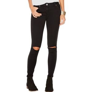 Free People black skinny jeans